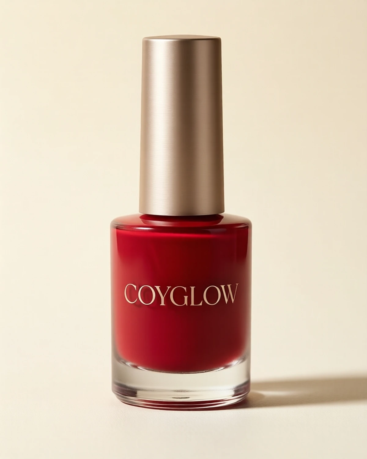 Coyglow Gel-Effect Nail Polish — True Red