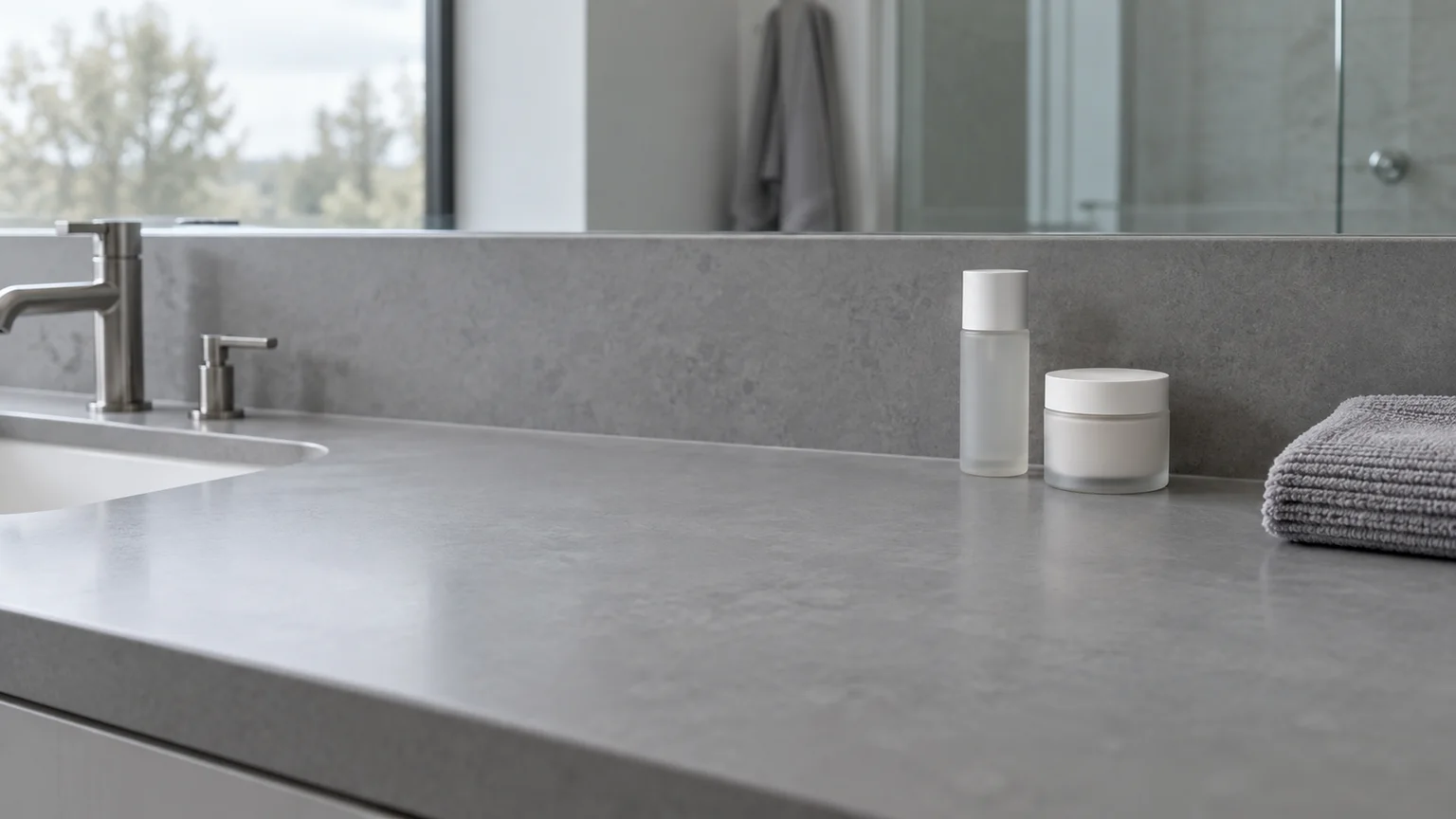 Reset the Bathroom Counter After a Busy Week