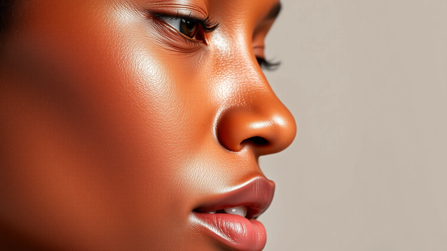 Read Visible Pores as Texture, Light, and Context