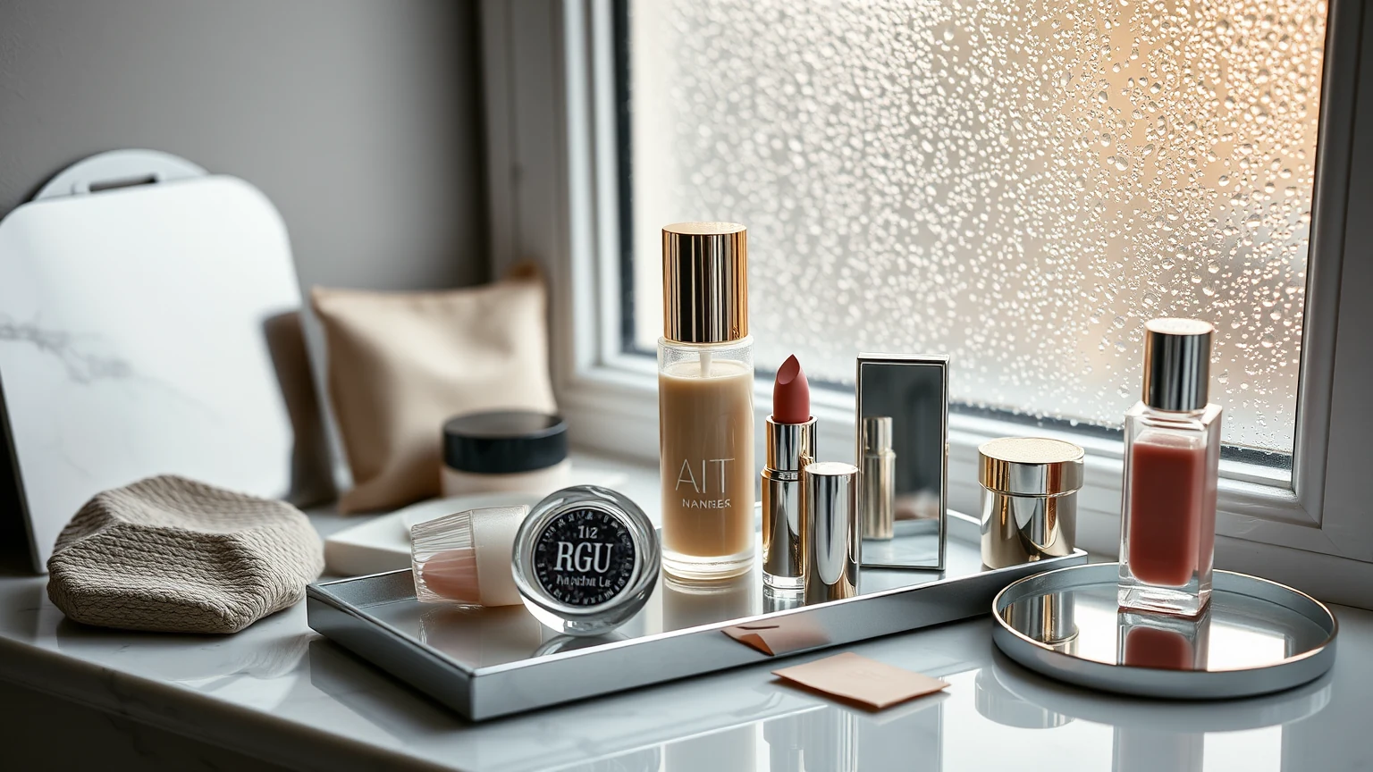 Design a Rainy-Morning Beauty Look for the Actual Day