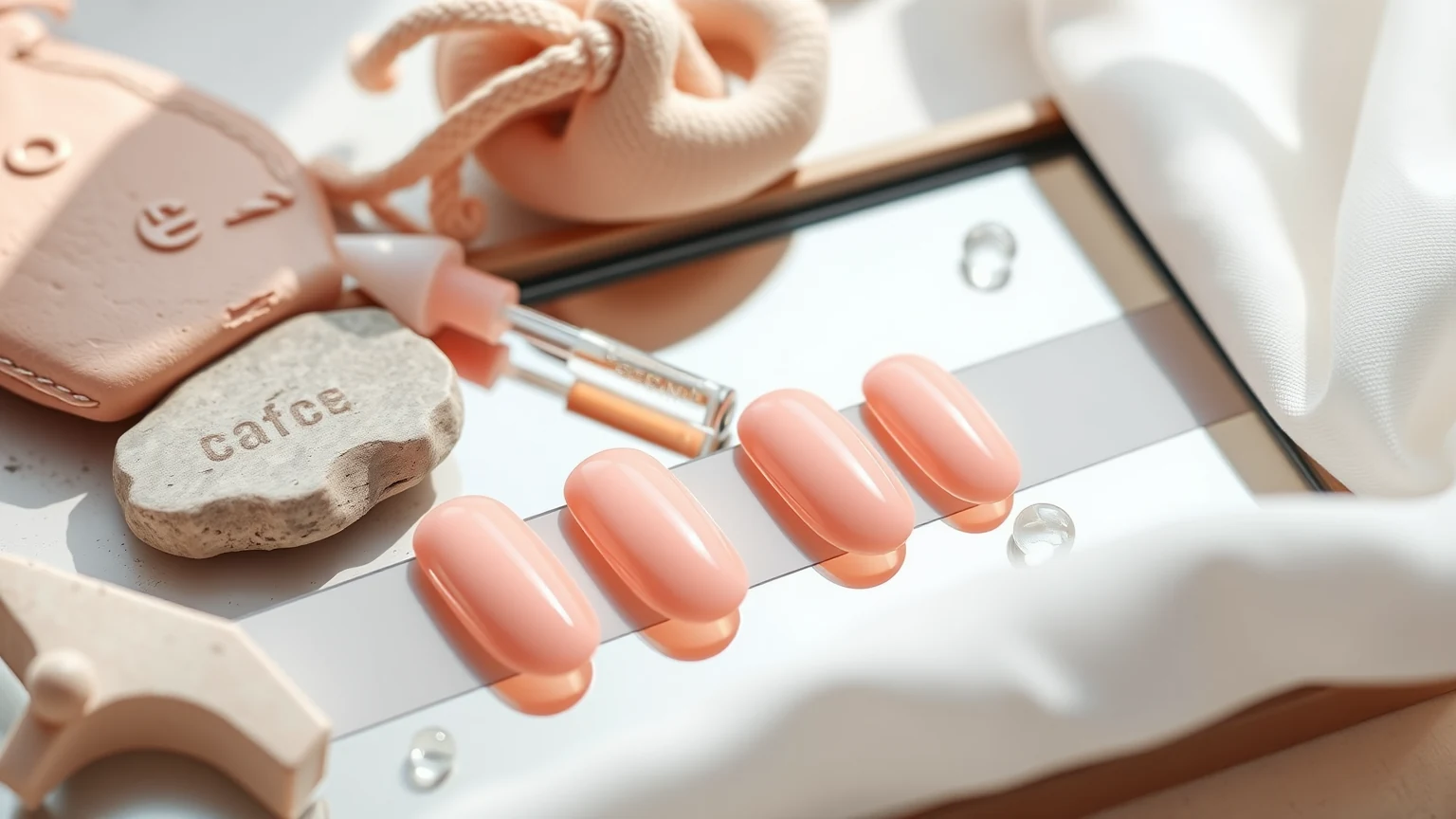 Let Sheer Pink Nails Be More Than Soft and Glossy