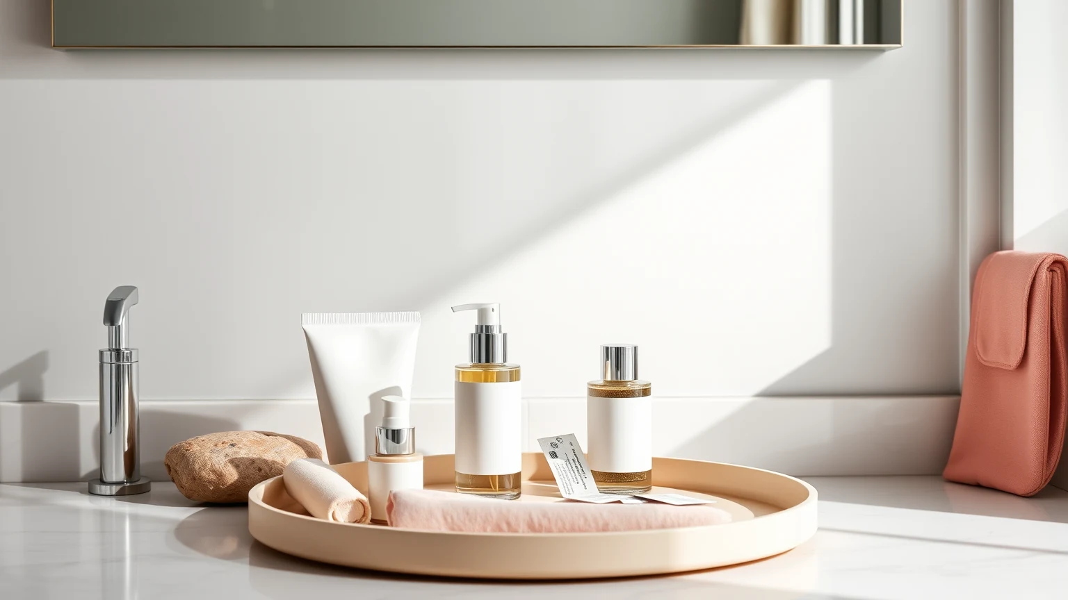 Design a Bathroom Counter for the Beauty You Actually Do