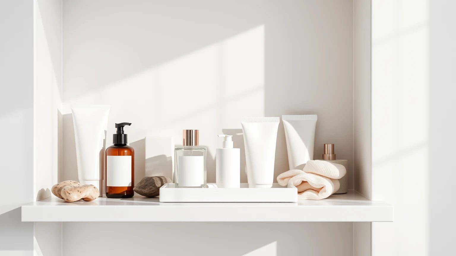 Make a Beauty Shelf Generous at Any Size